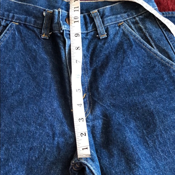 Vintage Orange Tab Levi’s Flare Jeans - Picture 8 of 16